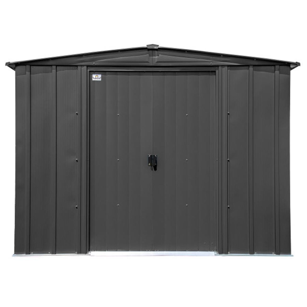 Arrow Classic Steel Storage Shed 8' x 6, Charcoal