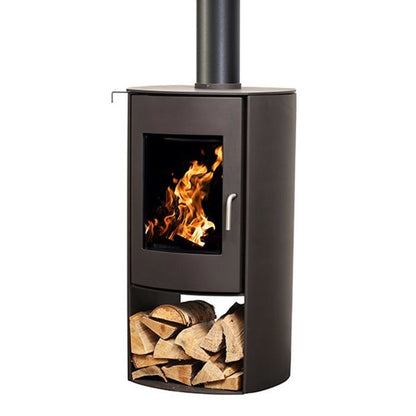 Nectre 65,000 BTU Black Wood Stove - N65