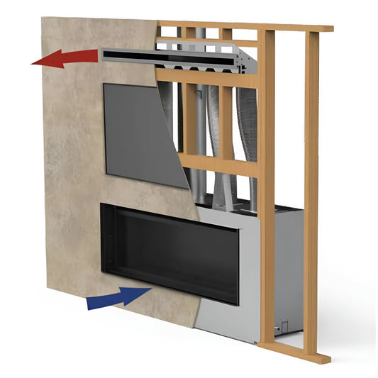 Superior HeatFlo Kit For 45" DV Units - F4454