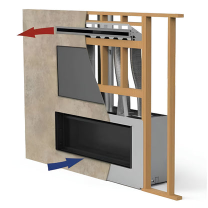 Superior HeatFlo Kit For 55" DV Units - F4453