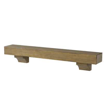 48" Shenandoah Fireplace Shelf by Pearl Mantels - Dune Distressed Finish
