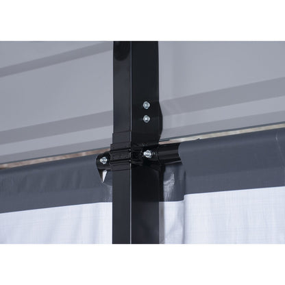 Arrow 20' x 20' Enclosure Wall Kit ONLY for Carport - Gray