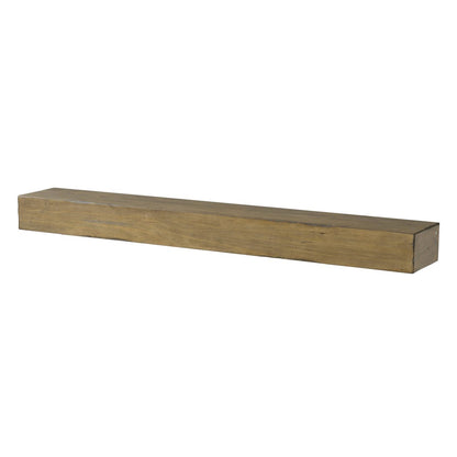60" Shenandoah Fireplace Shelf by Pearl Mantels - Dune Distressed Finish