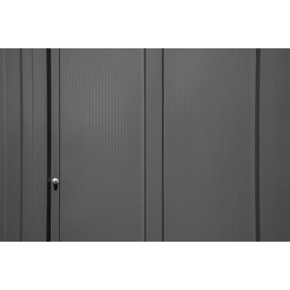 Arrow Classic Steel Storage Shed  10 x 4 , Charcoal