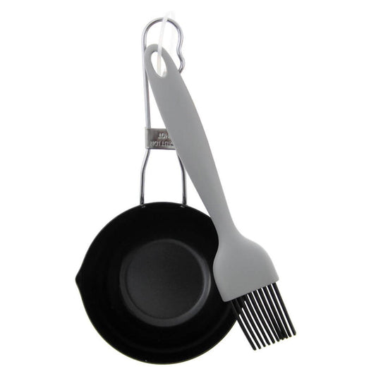 Kickstand Sauce Pot & Silicone Baster