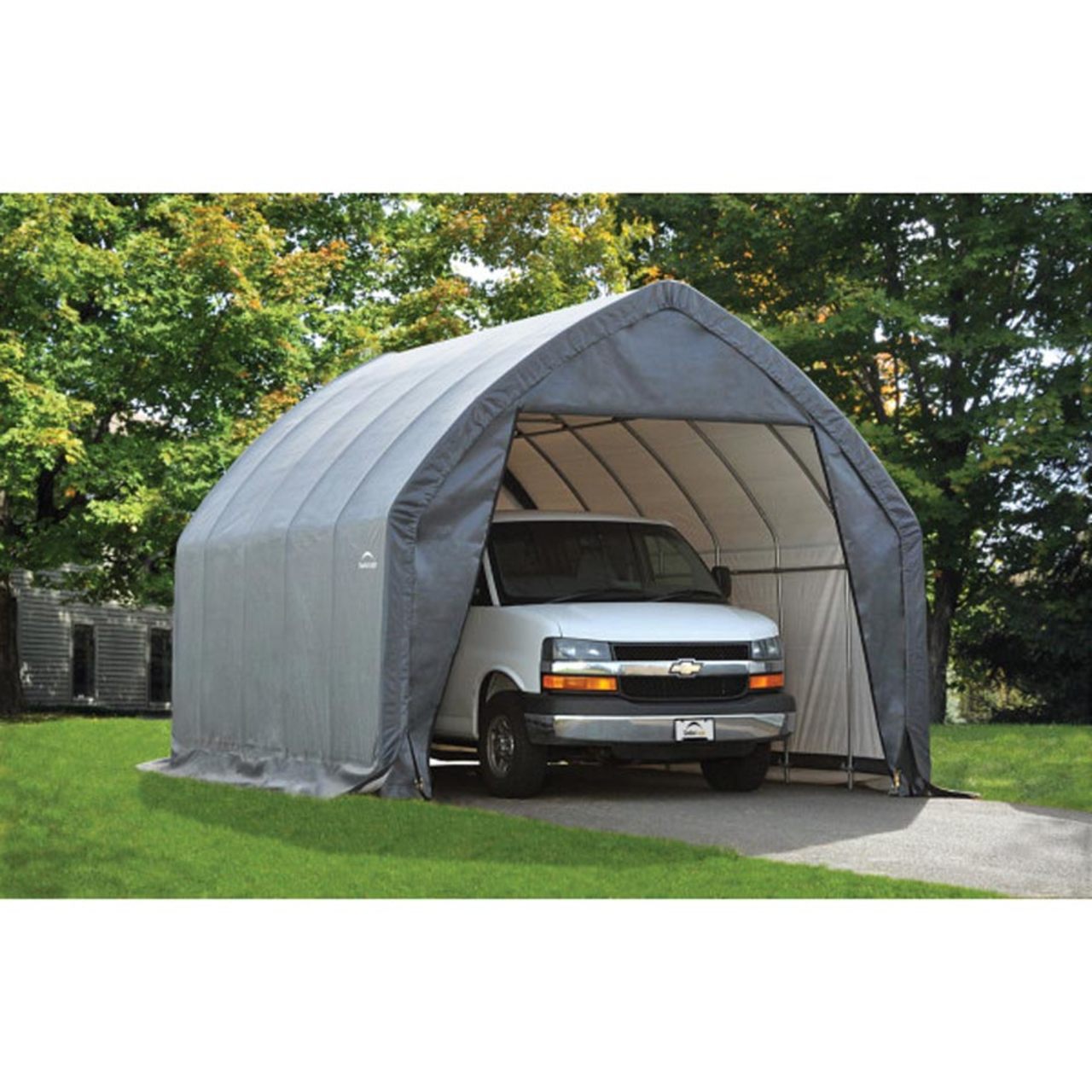 13' x 20' Gray Truck Garage-in-a-Box