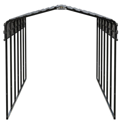 Arrow 10' x 29' x 9' Carport - Charcoal