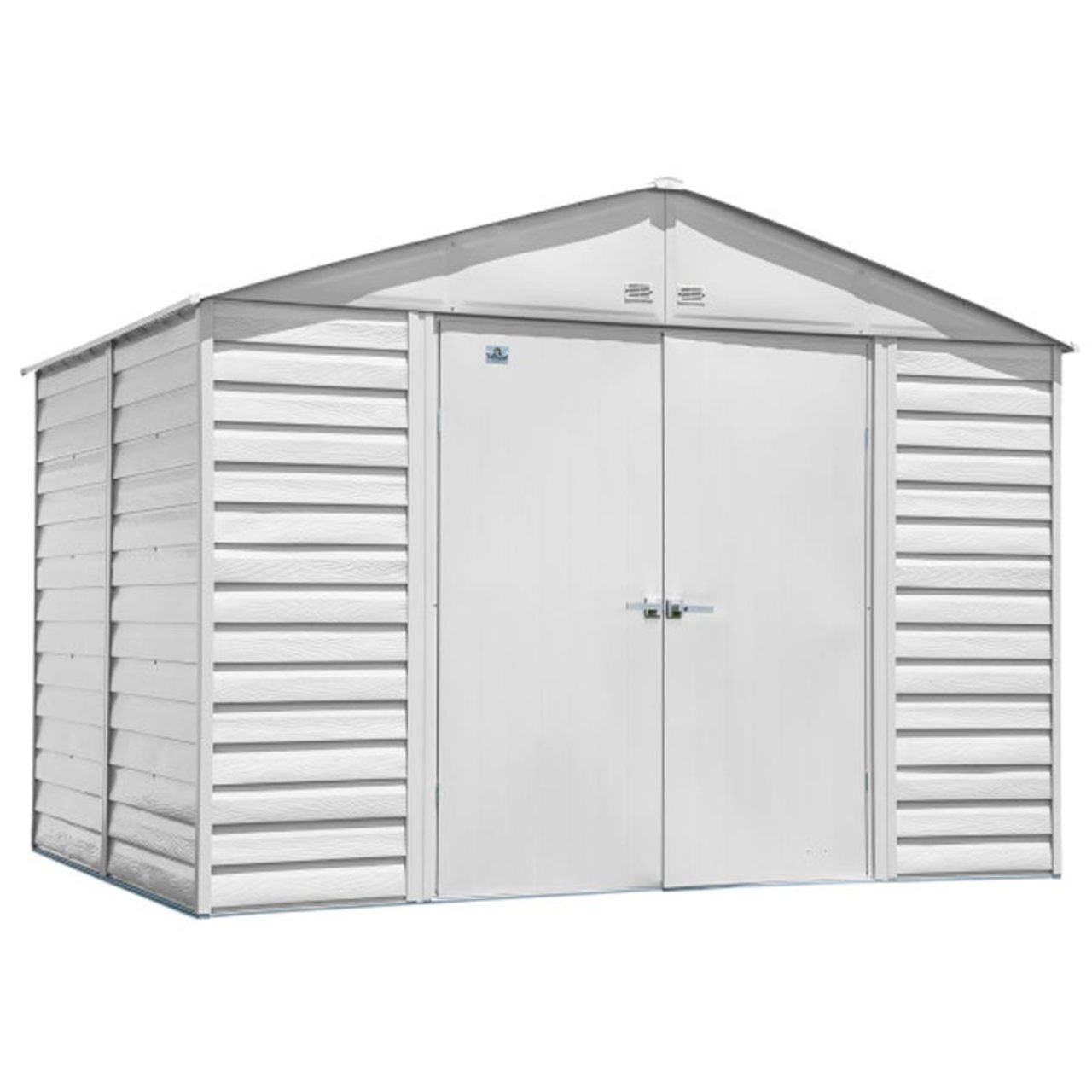 Arrow Select 10' x 8' Steel Storage Shed - Flute Gray