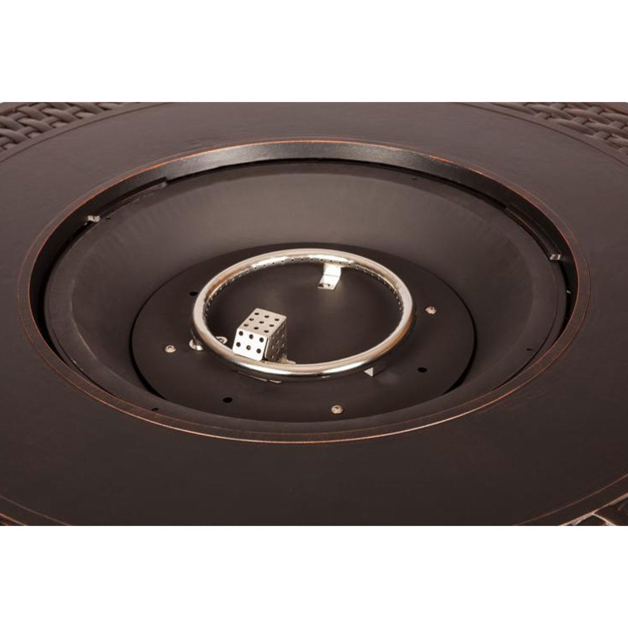 Bellante Woven Aluminum LPG Fire Pit
