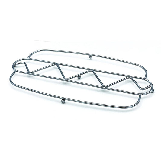 Chrome Metal " Hotdog " Trivet