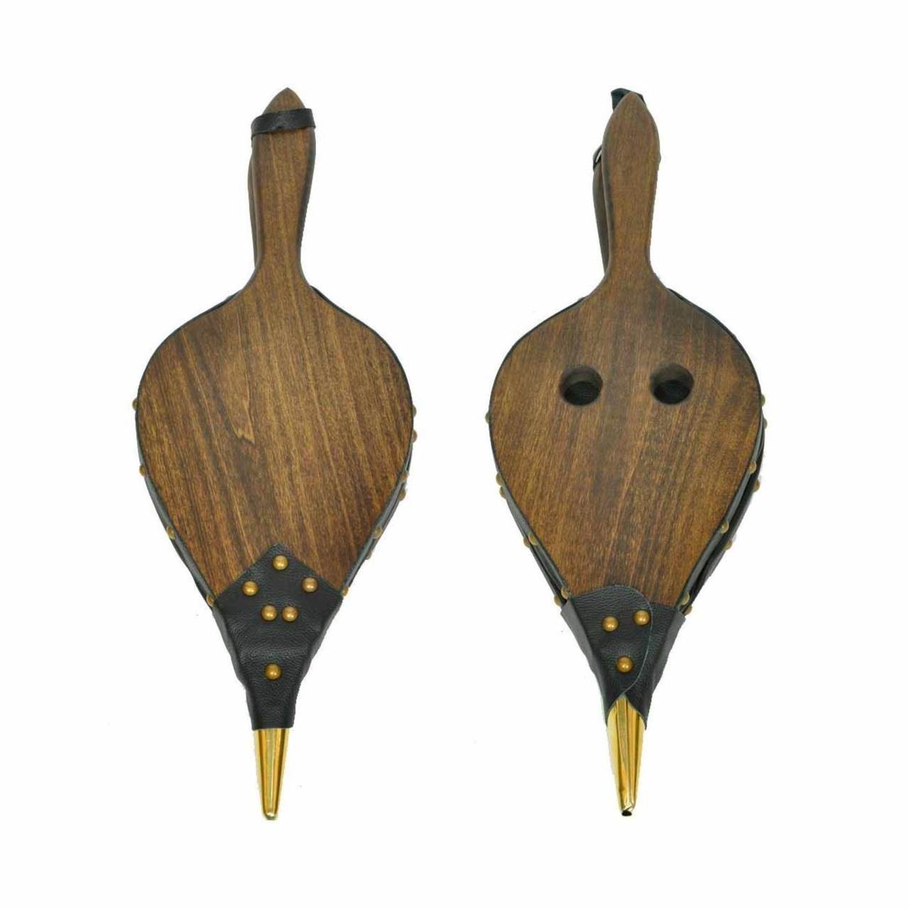 Johnny Beard Large Twin Valve Walnut Bellows