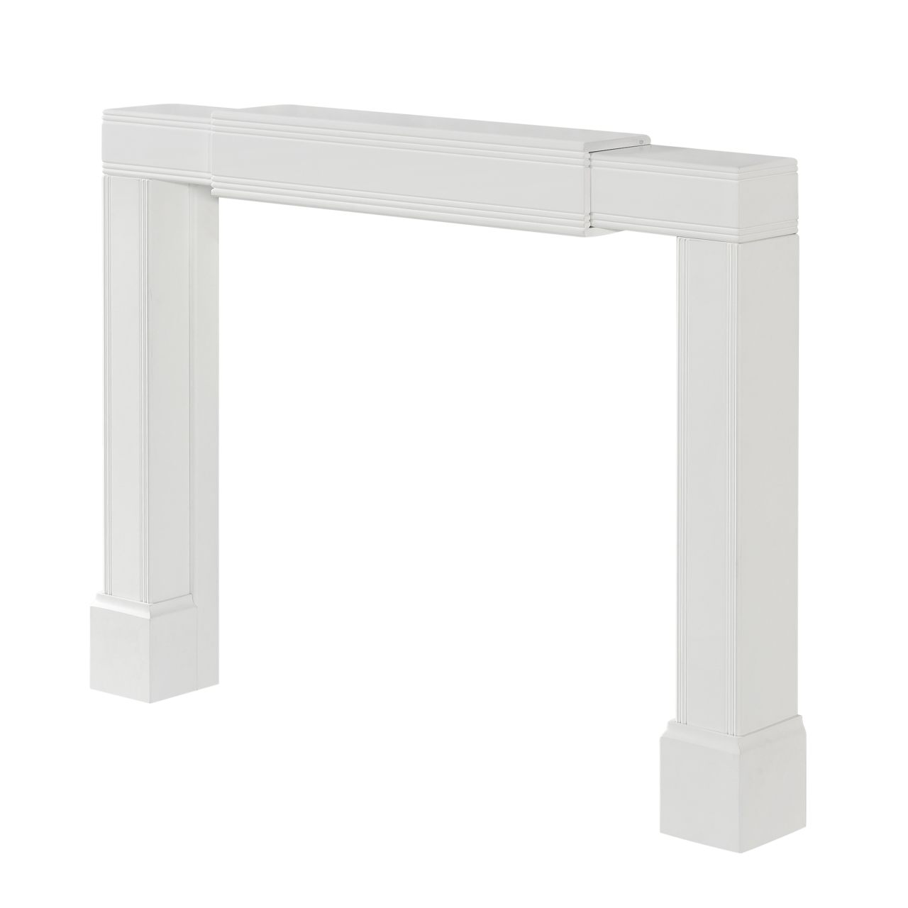 Adjustable Emory Surround by Pearl Mantels - White