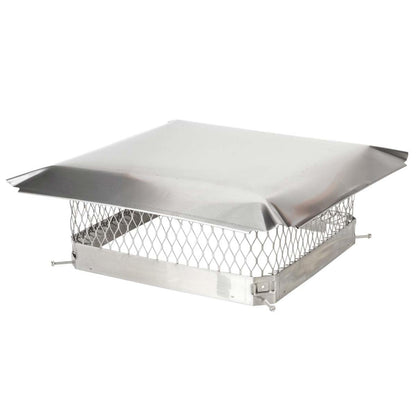 18" x 18" Stainless Steel Single Flue Chimney Cap