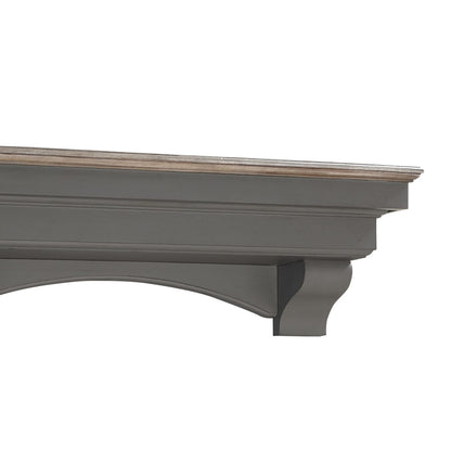48" Hadley Fireplace Shelf by Pearl Mantels - Cottage Distressed Finish