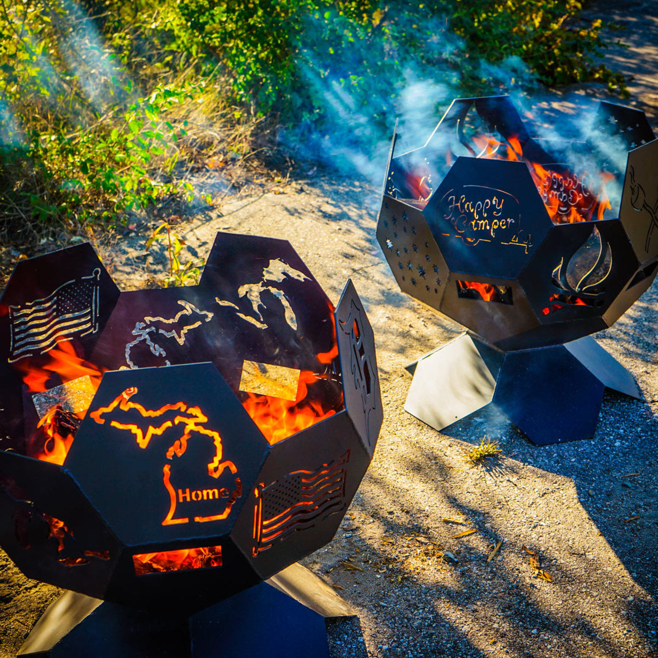 26" Custom Fire Pit Designs