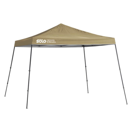 Solo Steel 90 11' x 11' Slant Leg Canopy - Khaki