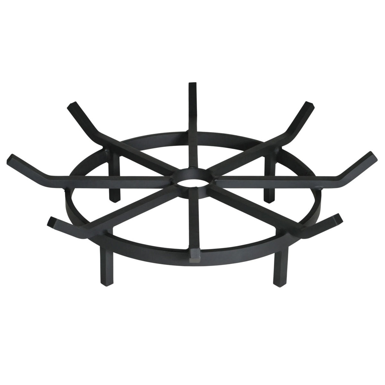 Heavy Duty Wagon Wheel Outdoor Fire Pit Grate- 20 " Diameter