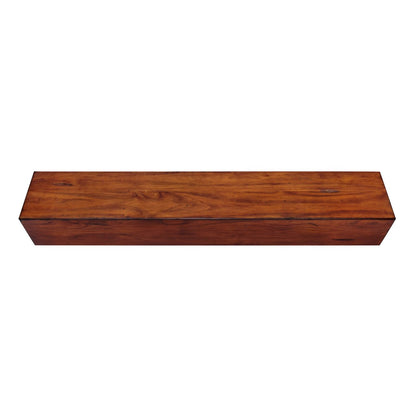 60" Lexington Fireplace Shelf by Pearl Mantels - Medium Rustic Finish