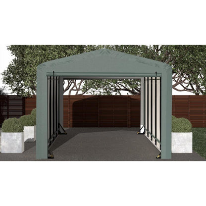 ShelterTube 10 x 23 x 8 Wind & Snow-Load Rated Garage - Green
