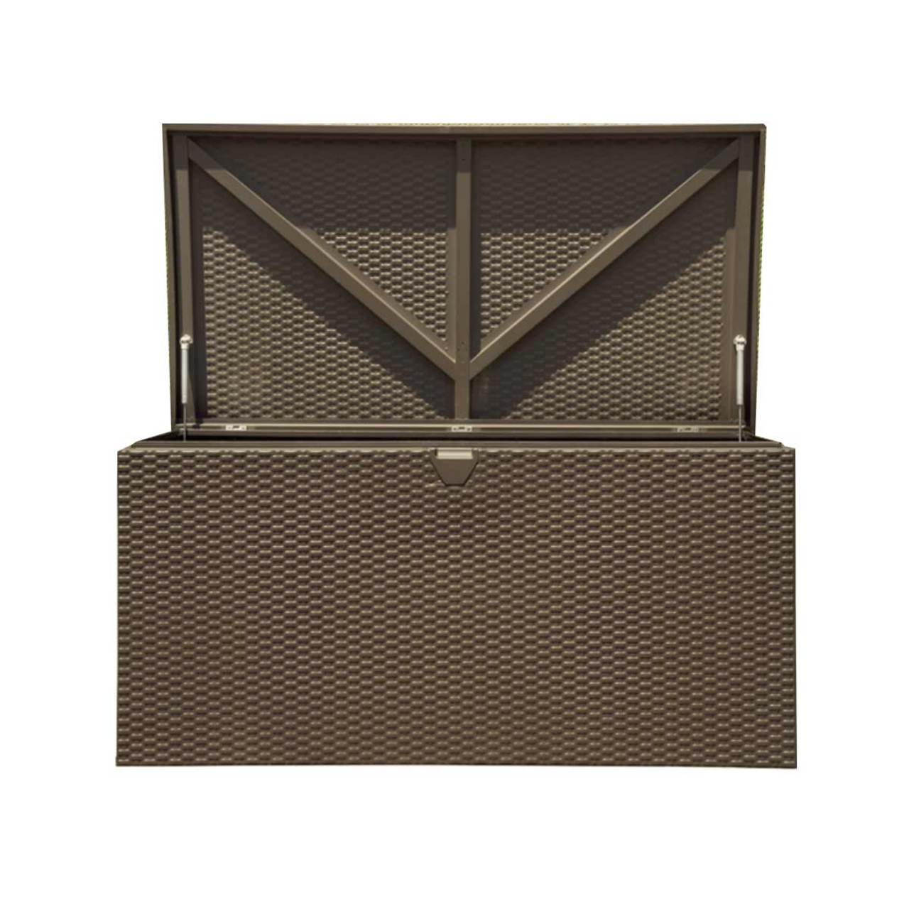 Espresso Patio Storage Box