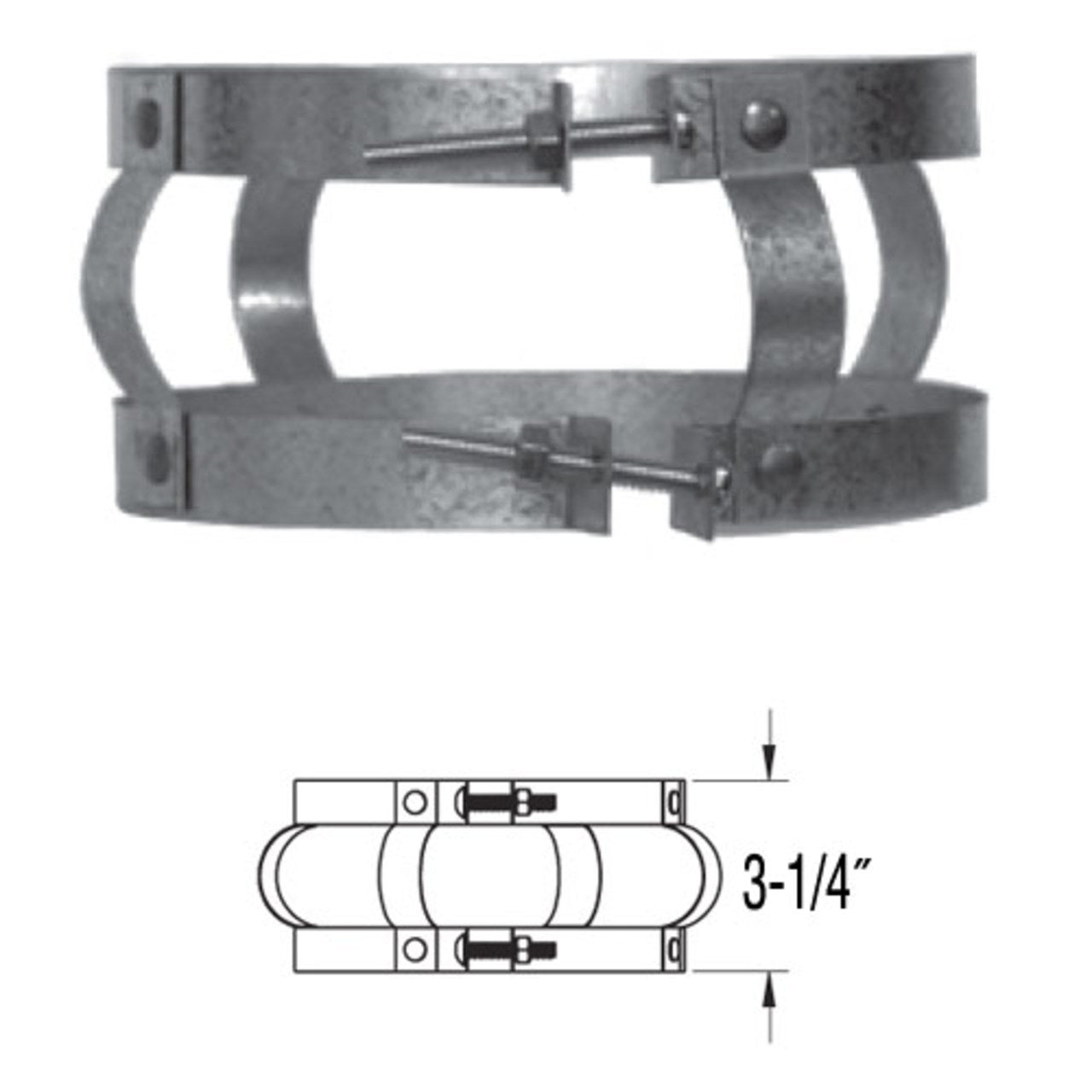 8" DuraFlexSS Spacer - 8DFS-S