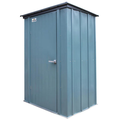 Spacemaker 4 x 3 Patio Shed - Juniper Berry