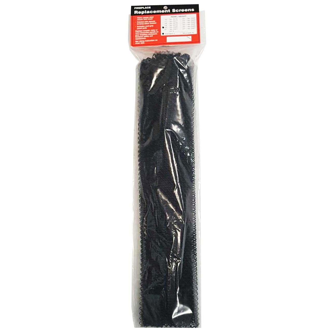 Replacement Screen Panels Black 12" High x 48" Wide