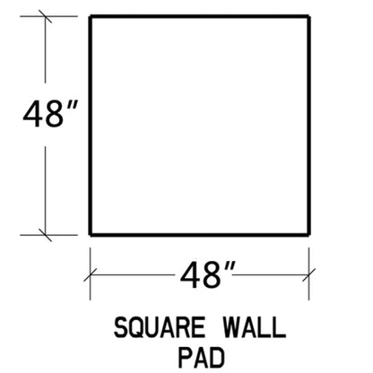 WoodEze Cabo Carmel 48" x 48" Wall Board