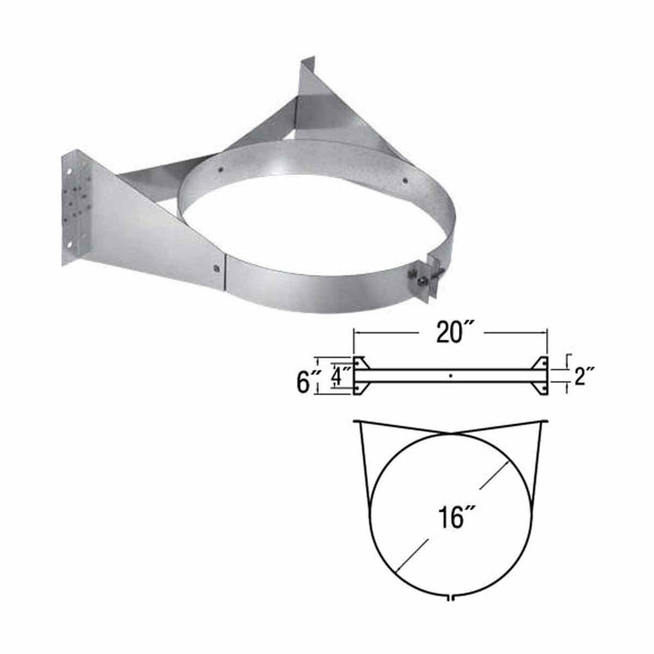 14" DuraTech Wall Strap - 14DT-WS
