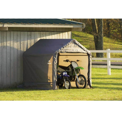 ShelterLogic 6 x 6 x 6 E-Series Gray Storage Shed - 70401