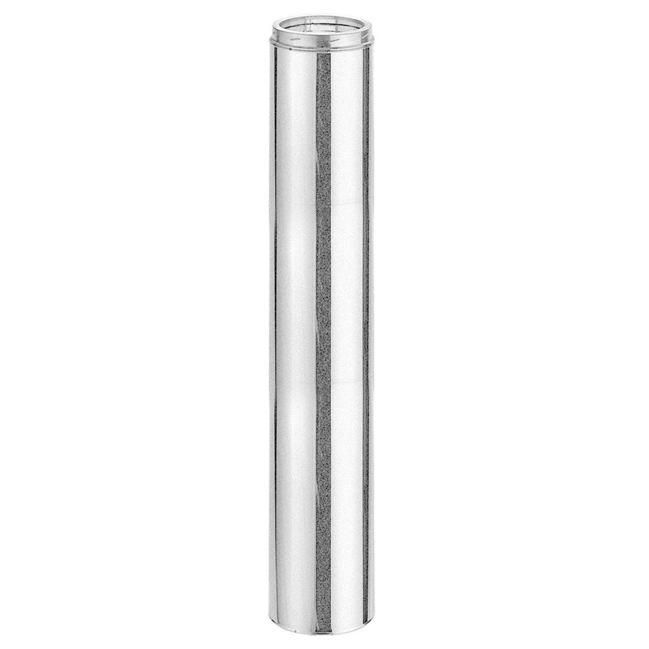 7" x 60" DuraTech Galvanized Chimney Pipe - 7DT-60CF