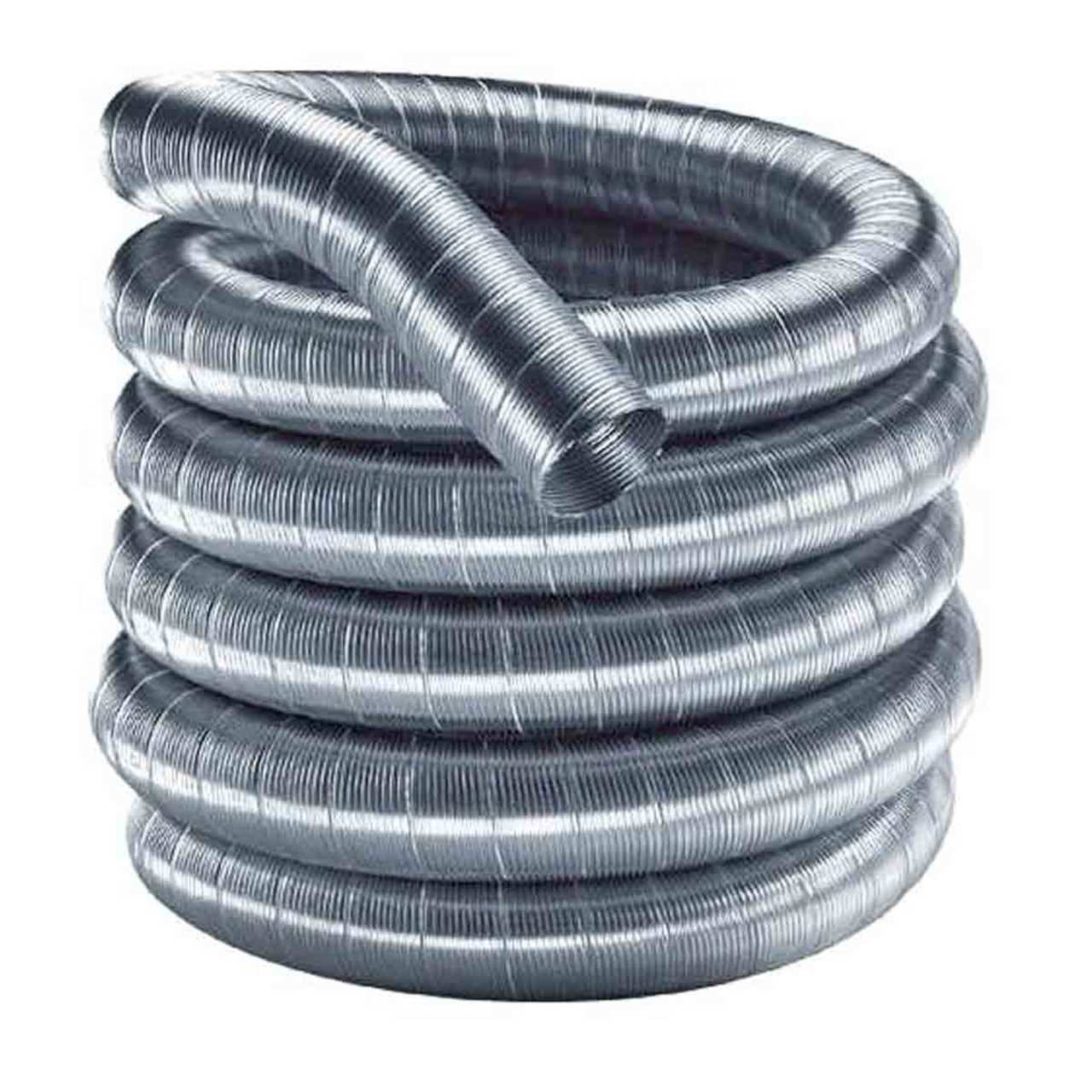 4" x 15' DuraFlexSS 304 Stainless Steel Chimney Liner - 4DF304-15