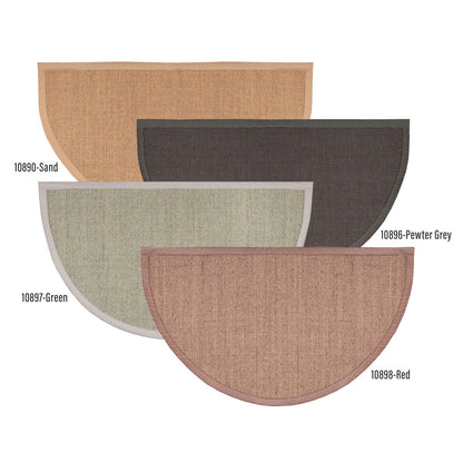 Goods of the Woods 4 Half Round Rugs, Sunset 48x27