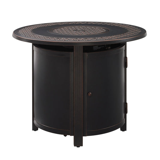Franklin Aluminum 34" Round LPG Fire Pit