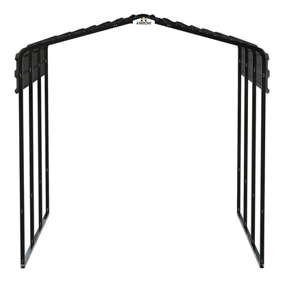 Arrow 10' x 15' x 9' Carport - Charcoal