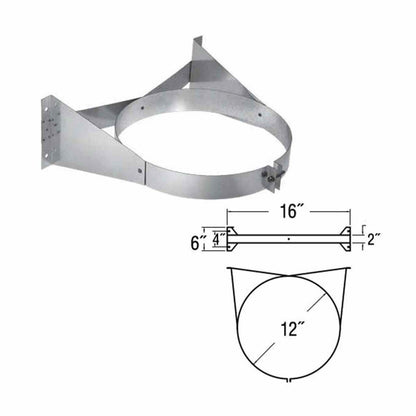 10" DuraTech Wall Strap - 10DT-WS