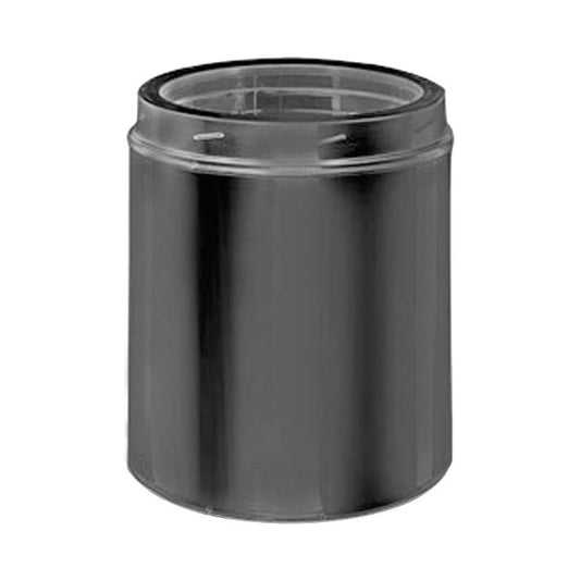 7'' x 12'' DuraTech Black Chimney Pipe - 7DT-12B