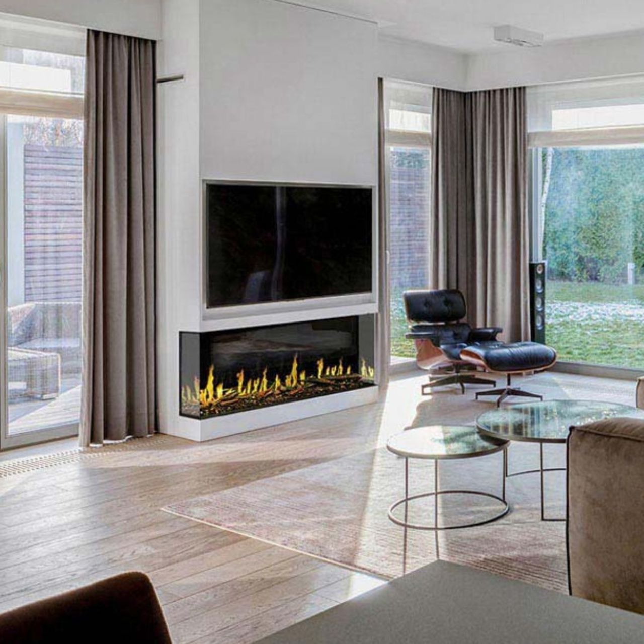 Modern Flames Orion Multi 52" Multi-Sided HELIOVISION Virtual Electric Fireplace - OR52-MULTI