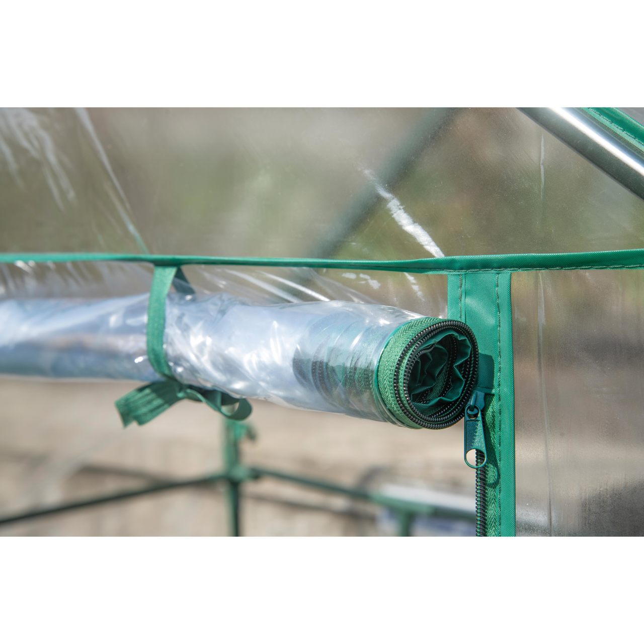 Grow IT 4' 8" x 4' 8" x 6' 5" Small Greenhouse - Clear Cover
