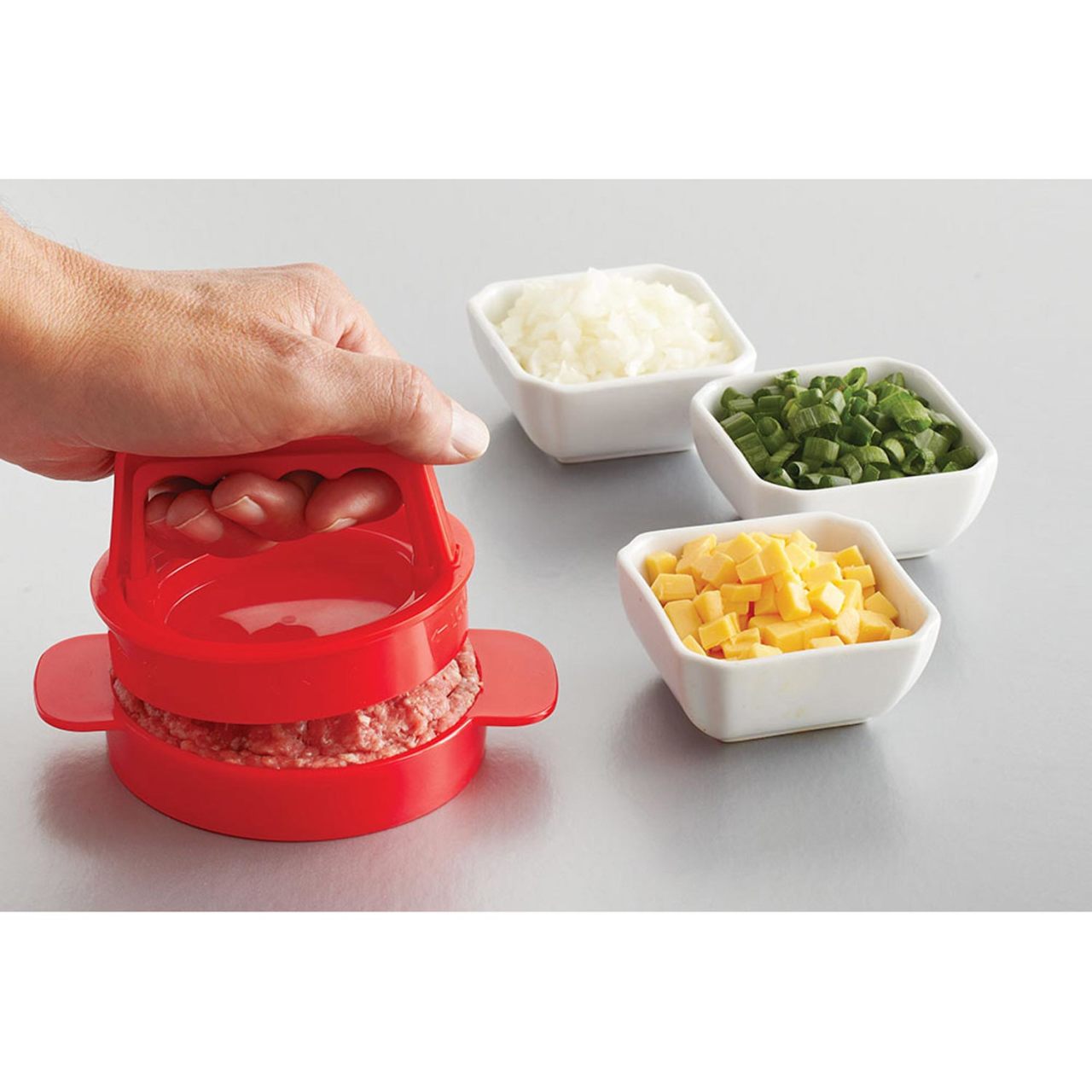 Stuffed Burger Press