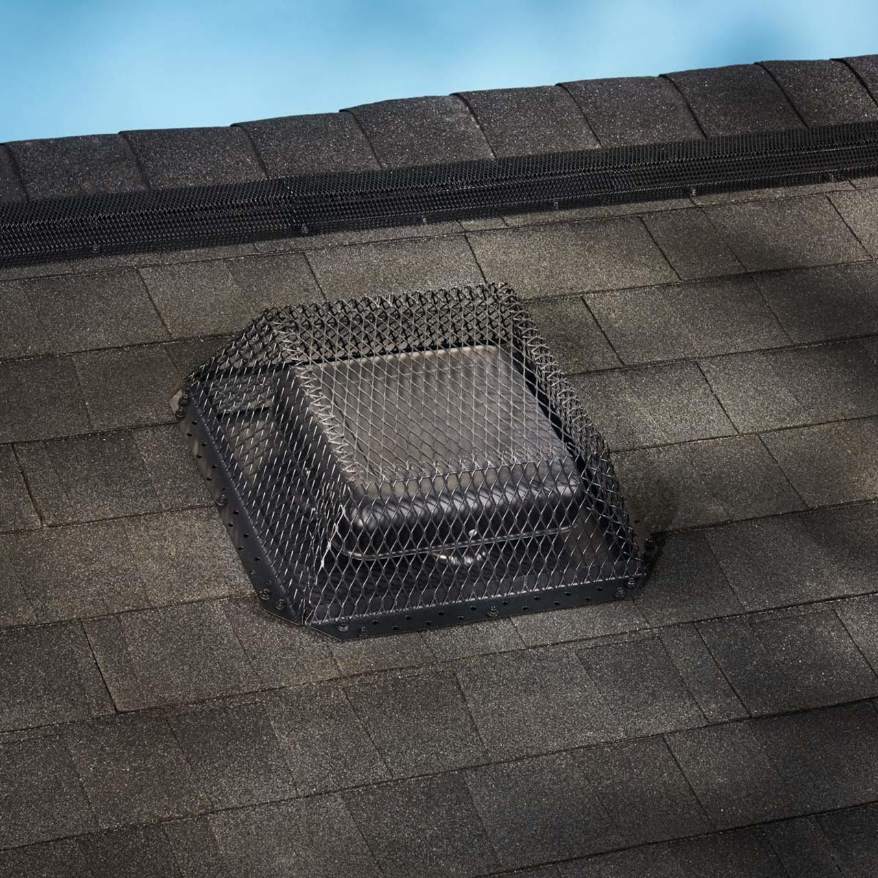 16" x 16" Black Galvanized Animal Control Screen