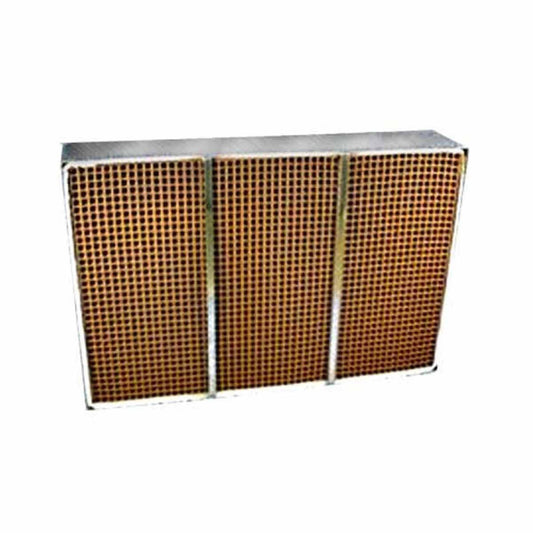 6.96" x 10.6" x 2" Catalytic Combustor Replacement with Metal Band