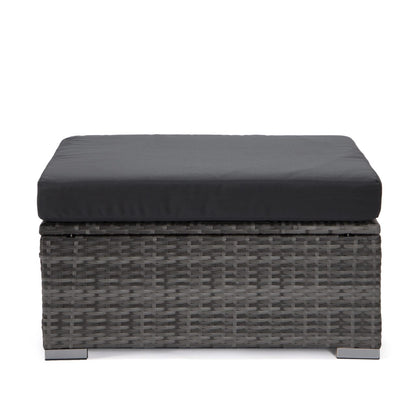 FiveOaks Ashford Patio Collections Ottoman in Dark Gray - Set of 2