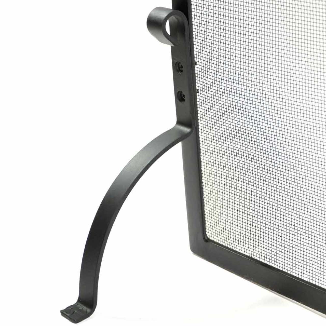 Wrought Iron Sparkguard - Black