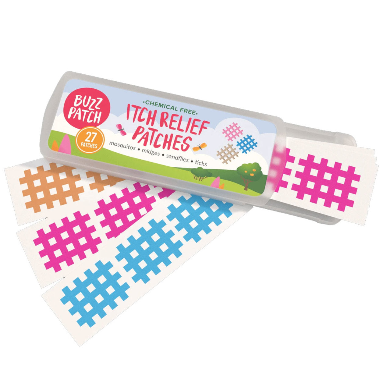 Buzz Patch Magic Itch Relief Patches - 27 Pack