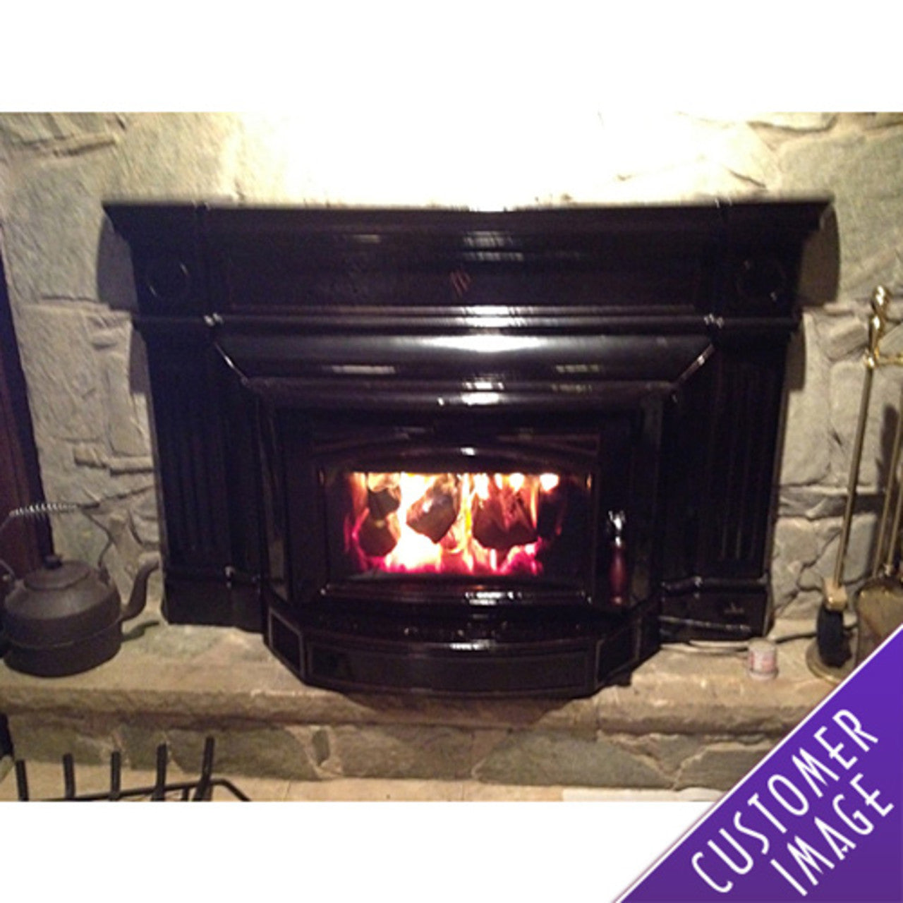 5 Quart Cast Iron Wood Stove Kettle