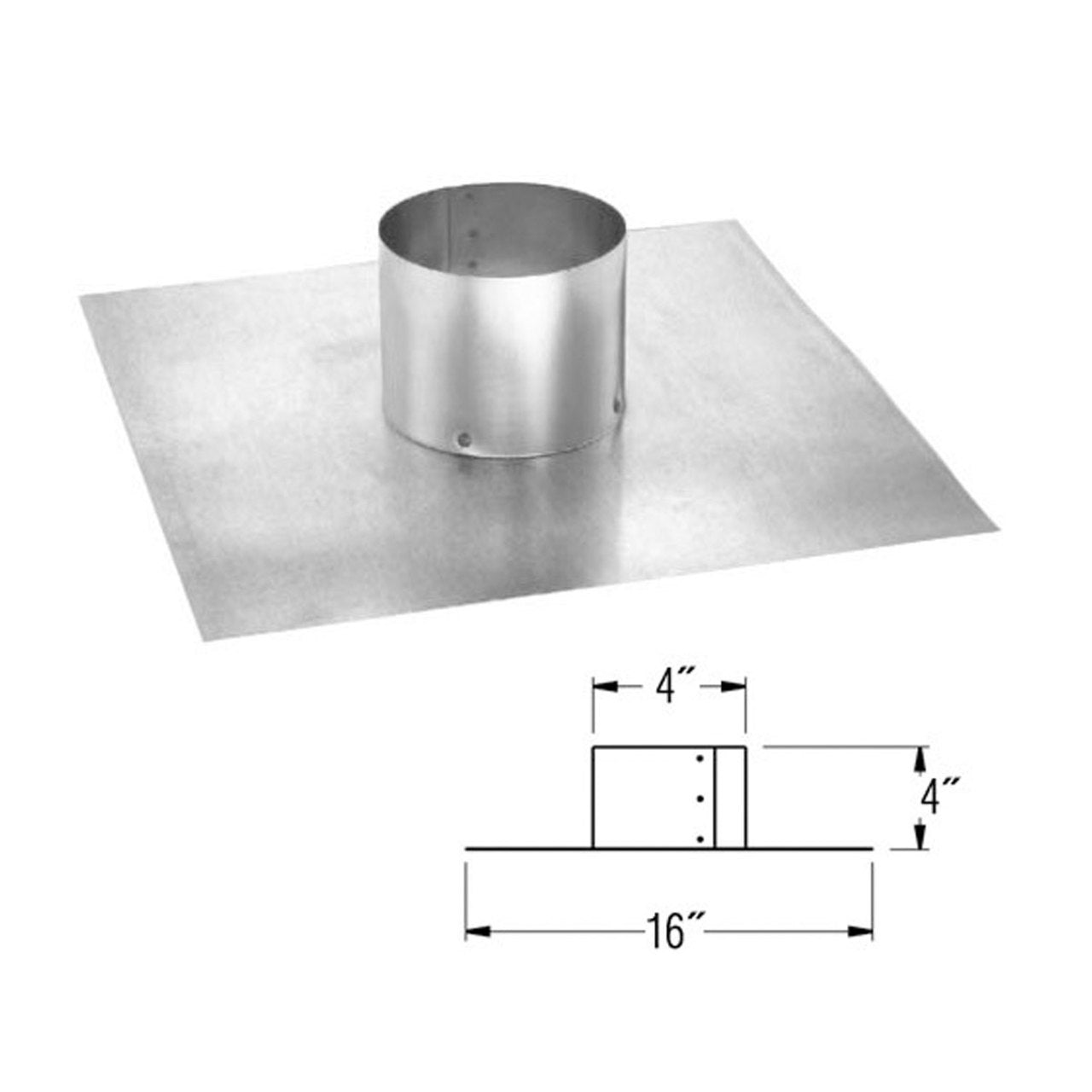 3" DuraFlexAL Top Plate - 3DFA-TP
