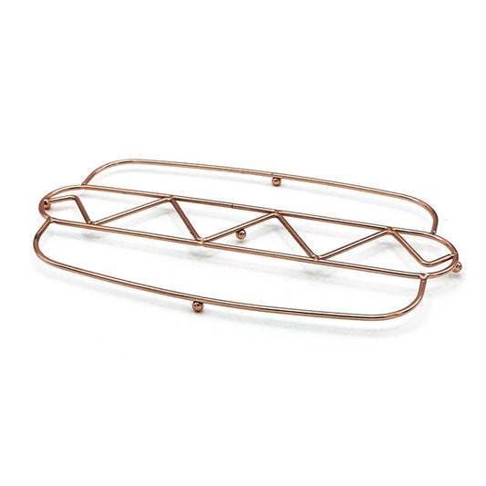 Rose Gold Metal " Hotdog " Trivet