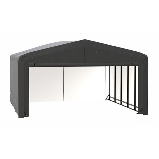 ShelterTube 20' x 23' x 12' Wind & Snow-Load Rated Garage - Gray