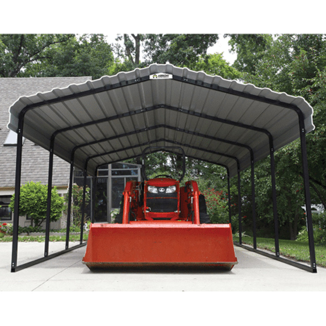 Arrow Carport 12 x 24 x 7 Ft. - Eggshell